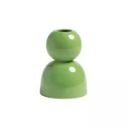 Vase Vases en Céramique – Couleur Vert – 10 x 10 x 13 cm