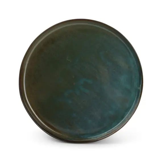 Assiette plate 26cm émeraude – Lot de 4
