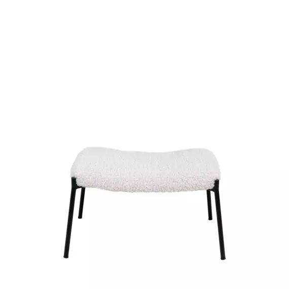 Glasgow – Repose-pieds en tissu bouclette