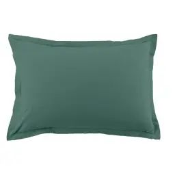 Taie d&rsquo;oreiller coton bleu 50×70 cm