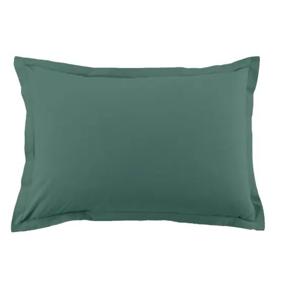 Taie d&rsquo;oreiller coton bleu 50×70 cm