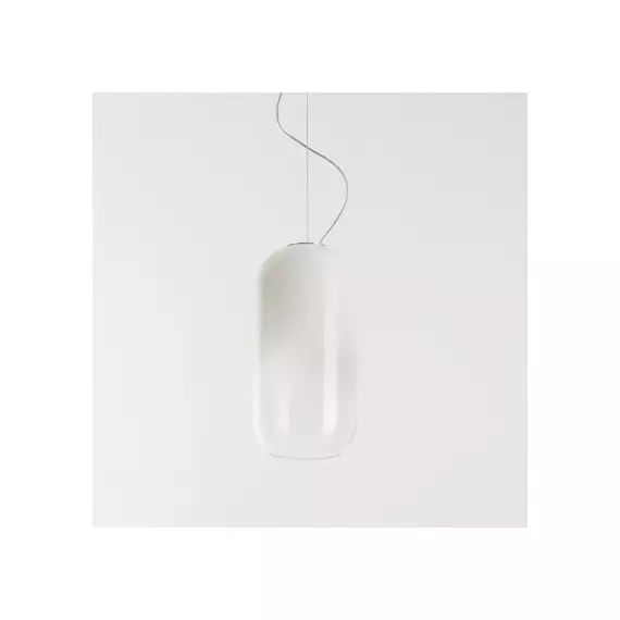 Suspension Gople en Verre, Verre soufflé – Couleur Blanc – 200 x 37.8 x 42 cm – Designer Bjarke Ingels Group