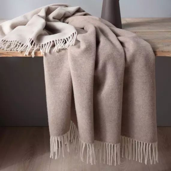 Plaid Laine et Cachemire Clarence BIEDERLACK