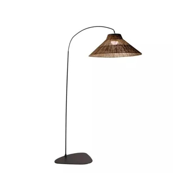 NIZA-Lampadaire ou Applique murale Extérieur sans fil Ampoule Rechargeable avec Télécommande H230cm