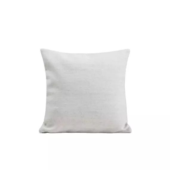 Housse de coussin 40×40 cm Ivoire grisé