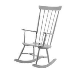 Chaise à bascule gris