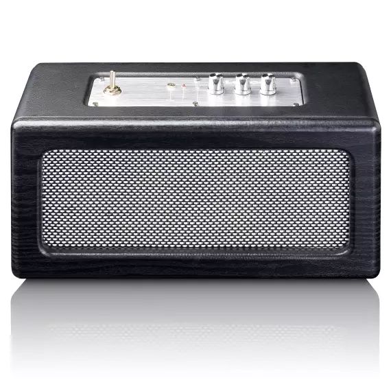 Enceinte bluetooth rétro noir