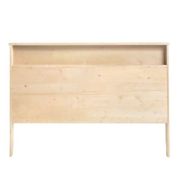 Tête de lit avec rangement pour lit 180 cm en couleur beige