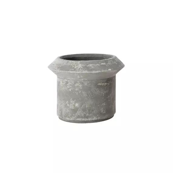 Pot de fleurs Bulbi en Pierre, Béton – Couleur Gris – 67 x 67 x 52 cm – Designer Studiopepe