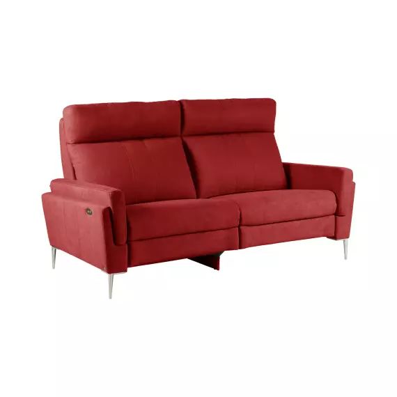 Canapé de relaxation éléctrique tissu Boston