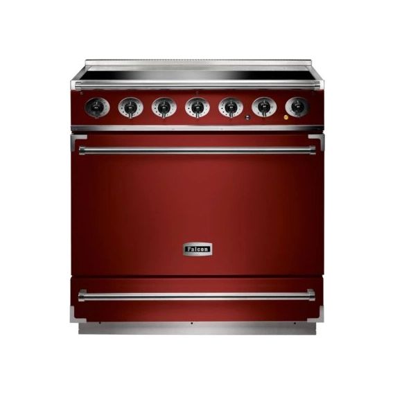 Piano de cuisson induction FALCON Semi Pro 900S 90 ROUGE CERISE NICKEL