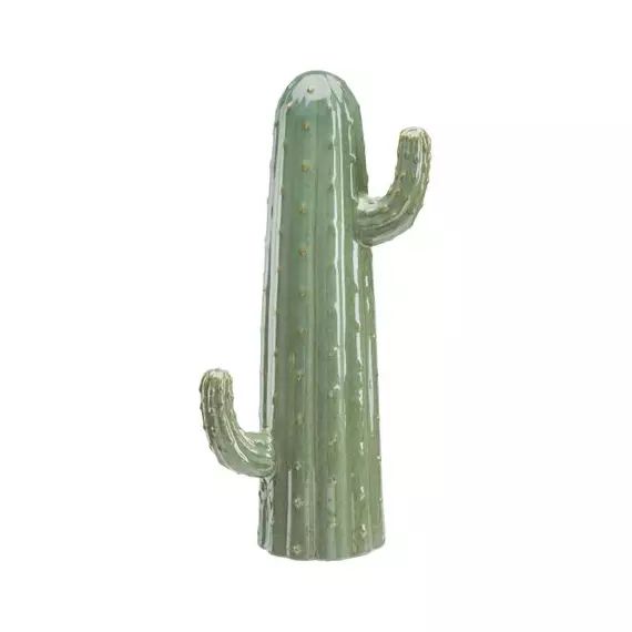 Statue cactus H. 42 cm UHAINA Vert