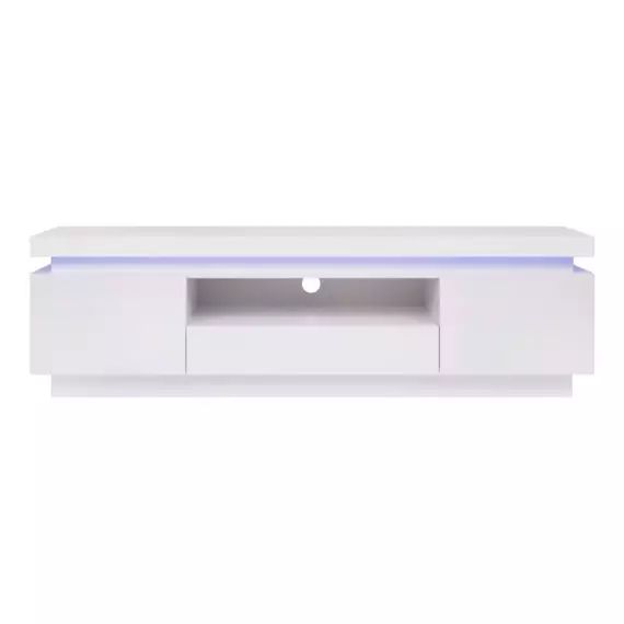 Meuble TV LED LUCIE 5 blanc