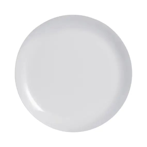 Assiette grise 29.1×27 cm