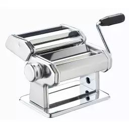Machine à pâtes italienne en acier inoxydable argenté