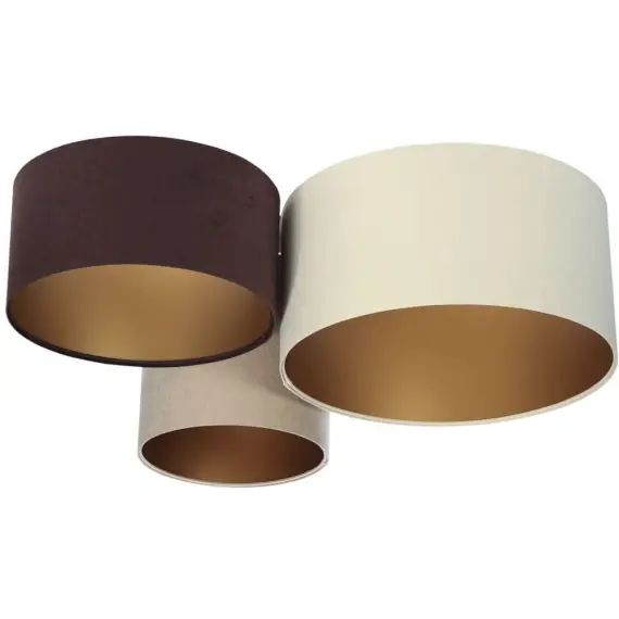 Plafonnier Tissu Beige