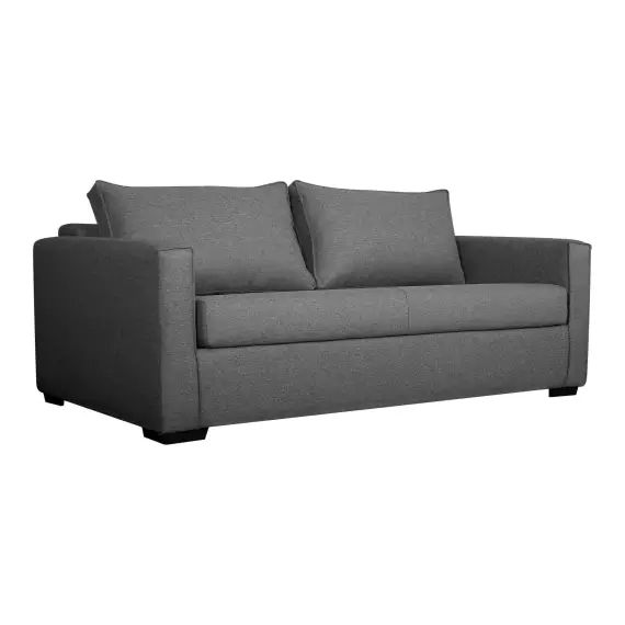 Canapé convertible tissu chiné Olaf