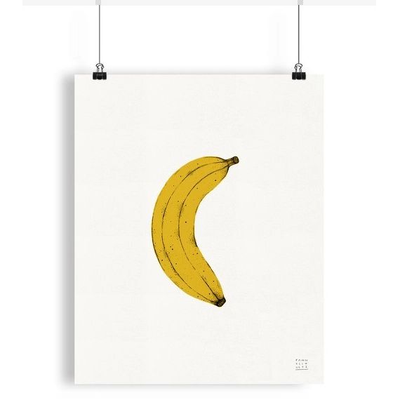 Affiche ‘banana!’ – Low Key