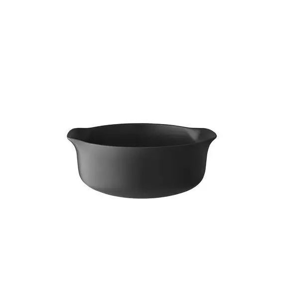 Saladier Nordic Kitchen en Céramique, Grès – Couleur Noir – 28.85 x 28.85 x 8.5 cm – Designer The Tools