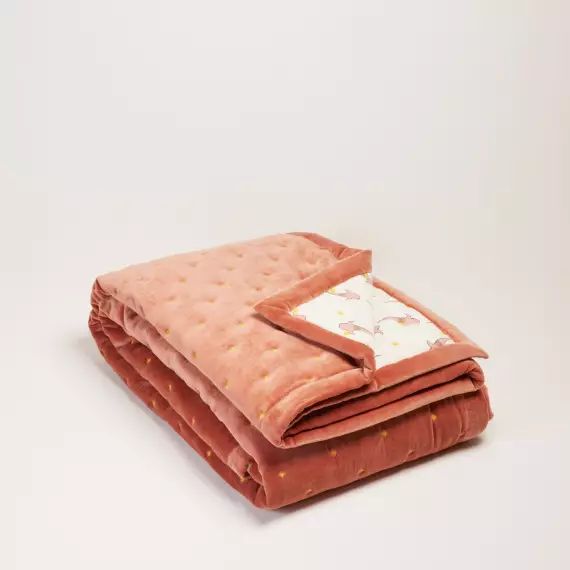 Couvre-lit matelassé NEPTUNE argile rose – ROSE