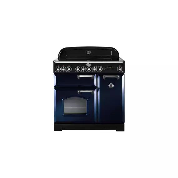 Piano de cuisson Falcon BLEU ROI CHROME 90 CM VITROCERAMIQUE CDL90ECRB/C-EU