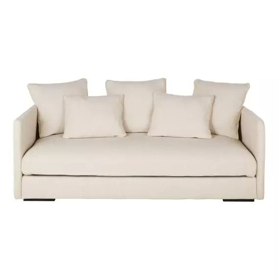 Canapé 3 places beige