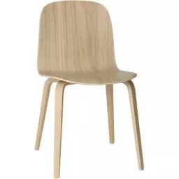 Chaise Visu en Bois, Contreplaqué de chêne – Couleur Bois naturel – 45.5 x 76.63 x 80.5 cm – Designer Mika Tolvanen