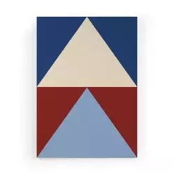 Peinture sur toile 60×40 imprimé HD Triangles
