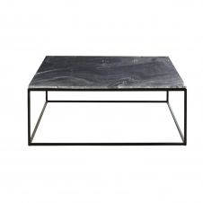 Table basse en marbre noir Marble