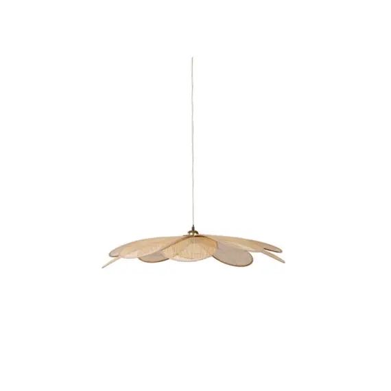 Suspension bambou Beige