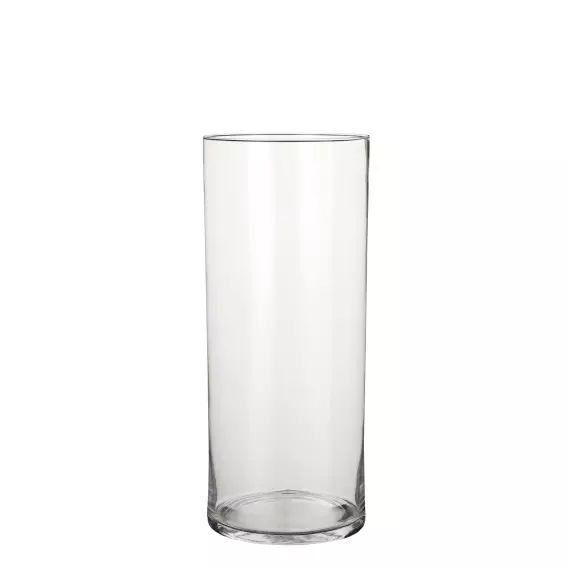 Vase cylindre en verre H48