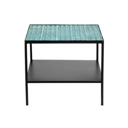 Table basse design mosaique et métal – Nordal