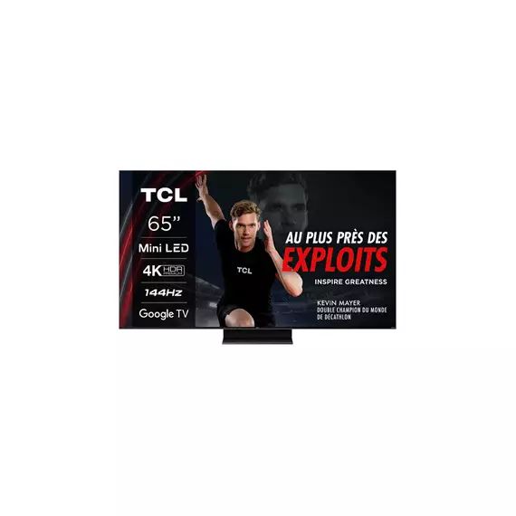 TV LED Tcl 4K QLED Mini-LED 144Hz 65C805 2023