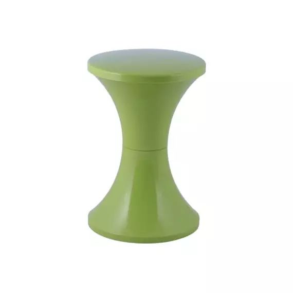 Tabouret Tabouret Tam Tam en Plastique, Polypropylène – Couleur Vert – 32 x 32 x 45 cm – Designer Henry Massonnet