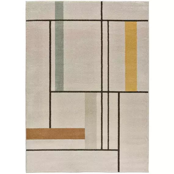 Tapis de style scandinave multicolore, 80X150 cm