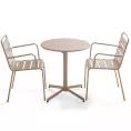 image de table de jardin scandinave 