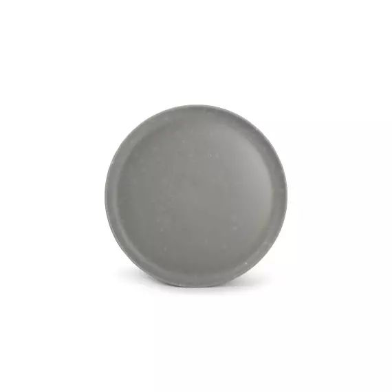 Assiette plate 27cm gris – Lot de 4