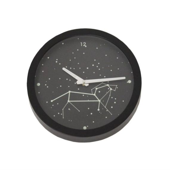 Horloge Zodiac noir Diam.30 cm
