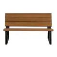 image de banc de jardin scandinave 