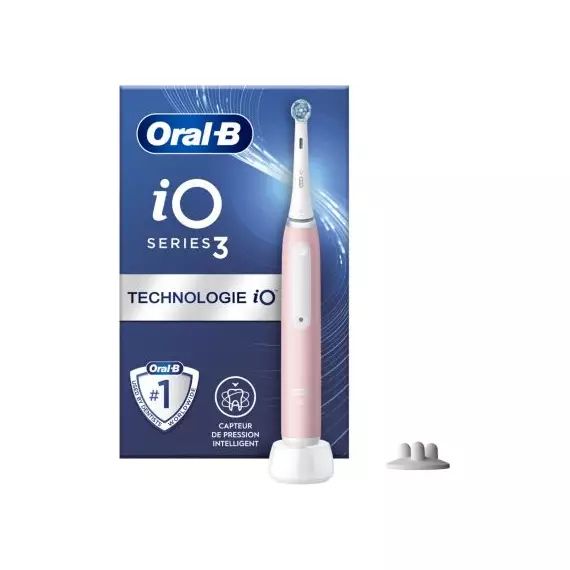 Brosse à dents électrique ORAL-B iO3S Rose
