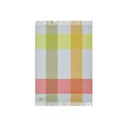 Plaid Plaid en Tissu, Laine – Couleur Multicolore – 26.21 x 26.21 x 26.21 cm – Designer Carole Baijings