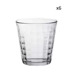 Lot de 6 – Verre à eau en verre trempé résistant 27,5 cl transparent