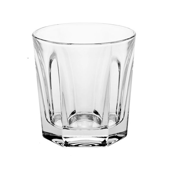 lot de 6 – Verre à whisky   25 cl en cristal  transparent