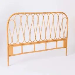 Tête de lit en rotin vintage L160