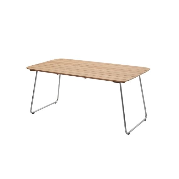 Table d’extérieur en bois de teck L160cm