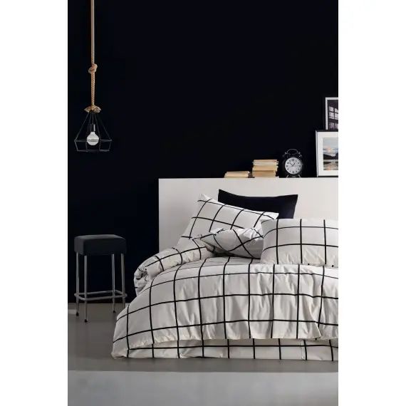 Parure housse de couette 140×200 cm et 1 taie d&rsquo;oreiller 65×65 cm