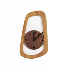 Horloge décorative vintage en bois