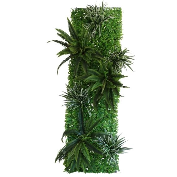 Mur végétal artificiel 200cm – Kit 12 pièces