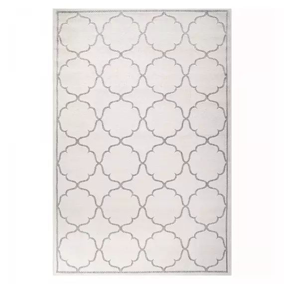 Tapis extérieur crème 140×200