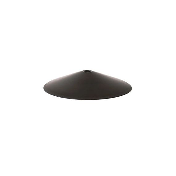 Abat-jour Collect en Métal, Métal plaqué laiton noir – Couleur Noir – 43.8 x 43.8 x 10.5 cm – Designer Trine Andersen